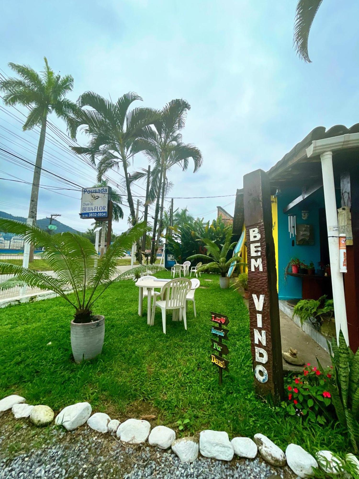 Pousada Chalé do Beija Flor Ubatuba Exterior foto